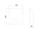 Ver imagem 4 de Acabamento para Válvula de Descarga Universal Matte Meber