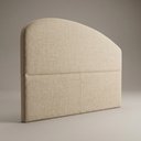 Ver imagem 2 de Cabeceira Cama Box King Colli 195cm Estofada Orgânica Moderna Linho Bege - Abmaza