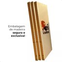 Ver mais imagens de Espelho Decorativo Flame Orgânico 150x50 com Suporte para Banheiro Sala Escritório