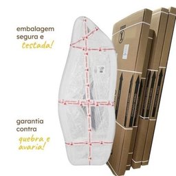 Espelho Decorativo Flame Orgânico 150x50 com Suporte para Banheiro Sala Escritório - 9