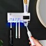 Suporte Dipenser C/esterilizador Uv Porta Escova/pasta Dente - 3