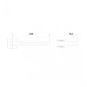 Ver imagem 2 de Porta Papel Higiênico Quadra Meber Metais