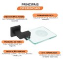 Ver imagem 5 de Saboneteira de Parede Quadra Meber Metais