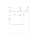 Ver imagem 4 de Porta Papel Origami Matte Meber Preto