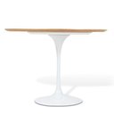 Ver imagem 3 de Mesa de Jantar Tulipa Saarinen Redonda 90 Cm Freijó Branco