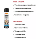 Ver imagem 3 de Kit 6 Espuma Expansiva de Poliuretano 500ml - Mundial Prime