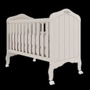 Ver imagem 2 de Berço Mini Cama Alegria Espresso Móveis Branco/Off White
