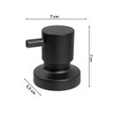 Ver imagem 3 de Acabamento para Registro 1/2", 3/4" e 1" Matte Minimal Classic Meber Preto