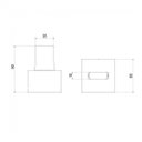Ver imagem 2 de Acabamento para Registro 1/2", 3/4" e 1" Axiom Slim Matte Meber Preto