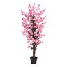 Planta Permanentes Moderna Com Petalas Rosa Coleção Sakura - 1