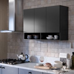 Armário Multiuso com 3 Portas e Nicho para Quarto - Cozinha - Área Gourmet - Área de Churrasco - Pre - 2