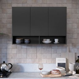 Armário Multiuso com 3 Portas e Nicho para Quarto - Cozinha - Área Gourmet - Área de Churrasco - Pre - 4