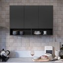 Ver imagem 4 de Armário Multiuso com 3 Portas e Nicho para Quarto - Cozinha - Área Gourmet - Área de Churrasco - Pre