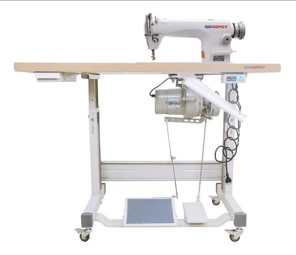 Máquina de Costura Reta Industrial Gemsy+itens 4500ppm - 1