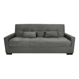 Sofá Cama Lavinia Suede Cinza B250 - Matrix - 2