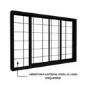 Ver imagem 5 de Janela de Aço de Correr Lucasa Facilita Preto