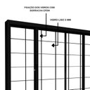 Ver imagem 4 de Janela de Aço de Correr Lucasa Facilita Preto