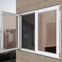 Ver imagem 7 de Película Adesiva Uv Profissional Refletiva Preto e Bronze Espelhado 50x500cm