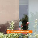 Ver imagem 3 de Película Adesiva Uv Profissional Refletiva Preto e Bronze Espelhado 50x500cm