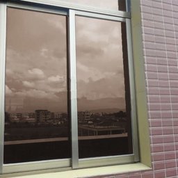 Película Adesiva Uv Profissional Refletiva Preto e Bronze Espelhado 50x500cm - 8