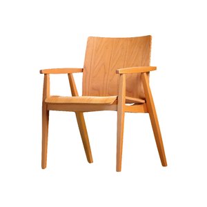 Cadeira Eletra Madeira Maciça com Assento Laminado Pollo Decor