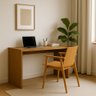 Cadeira Eletra Madeira Maciça com Assento Laminado Pollo Decor - 3