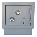 Ver imagem 4 de Cofre De Embutir 34cm Com Fundo Falso - RJL034 Cofres RJL Cinza