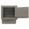 Cofre De Embutir 34cm Com Fundo Falso - RJL034 Cofres RJL Cinza - 3