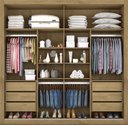 Ver imagem 2 de Guarda Roupa Casal 1 Porta com Espelho Sevilha - Made Marcs:amêndoa Off White