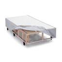 Ver imagem 3 de Base Box Desmontável Solteiro 88x188cm Madeira Yescasa Cinza