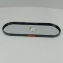 Ver imagem 2 de Bandeja Decorativa para Servir Oval Home&co com Espelho Metal 1x35x12 Preta