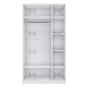 Ver imagem 5 de MODULO CLOSET OU LOJA COM CABIDEIRO M96.2021.B (COLMÉIA) MUNDI MOVEIS