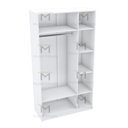 Ver imagem 4 de MODULO CLOSET OU LOJA COM CABIDEIRO M96.2021.B (COLMÉIA) MUNDI MOVEIS