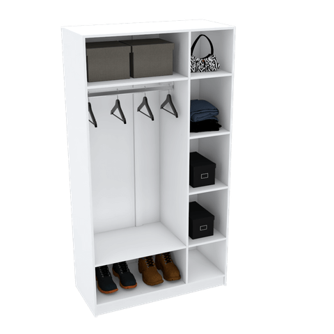 MODULO CLOSET OU LOJA COM CABIDEIRO M96.2021.B (COLMÉIA) MUNDI MOVEIS