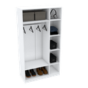 Ver imagem 1 de MODULO CLOSET OU LOJA COM CABIDEIRO M96.2021.B (COLMÉIA) MUNDI MOVEIS