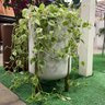 Vaso Cilíndrico Decore 34 (28l) Cimento Queimado Japi - 2