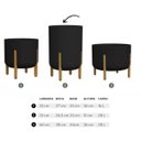 Ver imagem 7 de Vaso Cilíndrico Decore 34 (28l) Cimento Queimado Japi