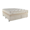 Ver imagem 1 de CONJUNTO: BOX + COLCHÃO HERVAL KOLN - MOLAS MAXSPRING QUEEN 158X198X71