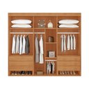 Ver imagem 5 de Guarda-Roupa Casal 100% MDF 6 Portas e 6 Gavetas com Pés 273cm Multimóveis CR35533 Madeirado