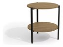 Ver imagem 2 de Mesa de Centro Kappesberg Estilo Industrial Li017 Freijó