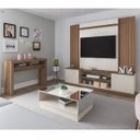 Ver imagem 1 de Sala de Estar Completa Estante para TV até 65 Polegadas Aparador, Mesa de Centro Espelhada Artely