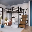 Ver imagem 1 de Beliche Suspenso Casal - Morgan:preto