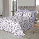 Ver imagem 4 de Jogo de Cama King Size Algodão 130 Fios 4 Peças Estampado