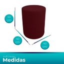 Ver imagem 7 de Puff Cilindro Live para Sala e Quarto Suede - Jylcrom Puff Cilindro Live Sala Quarto Recepção Clínic