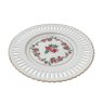 Prato Raso para Bolo em New Bone China D21cm Cor Branca com Borda Dourada - 2
