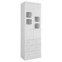 Ver imagem 1 de Guarda Roupa Infantil Uli New 2 Portas e 3 Gavetas Branco Brilho - Móveis Peroba