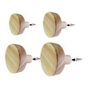 Ver imagem 3 de 4 Ganchos Penduradores de Parede em Pinus 20mm Bola 4 Tamanhos:Pinus