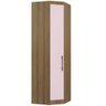 Guarda Roupa de Canto Diagonal Modulado 70cm 1 Porta Paris Luciane Móveis - 1