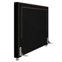 Ver imagem 3 de Cabeceira Cama Box Casal King 195cm Mali P02 Veludo Preto