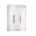 Ver imagem 1 de Quarto Modulado de Canto Madrid com 3 Portas Maxel